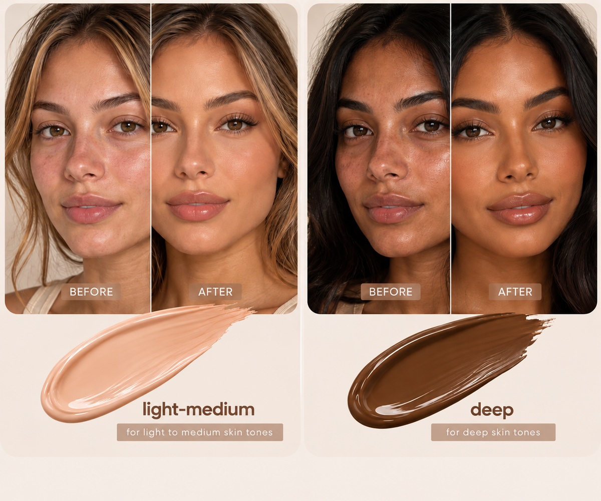 CC color-correcting tinted serum