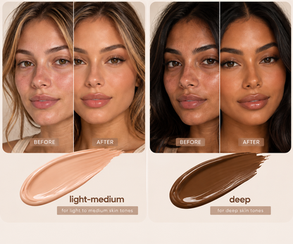 CC color-correcting tinted serum