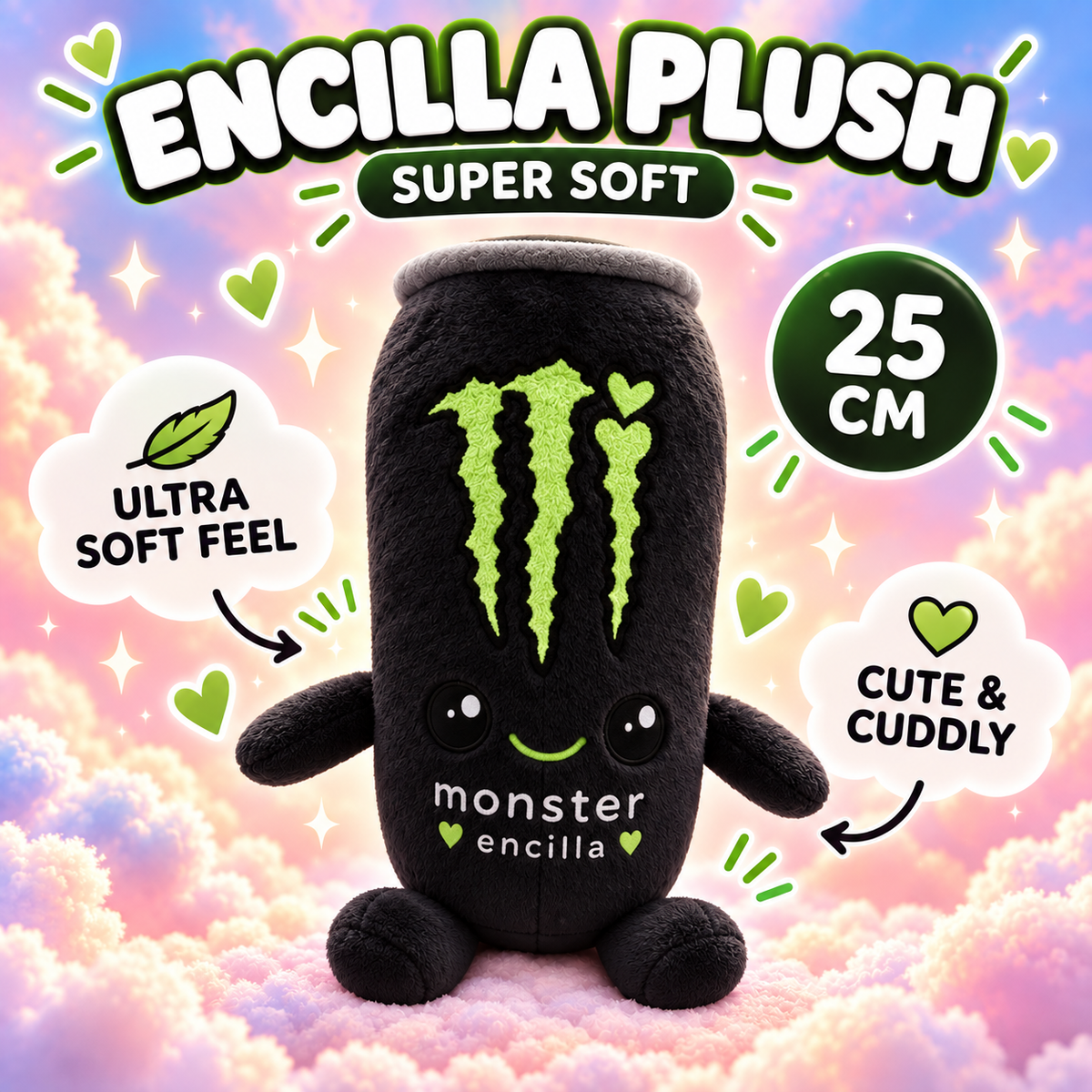 Encilla - Monster Plush 25cm