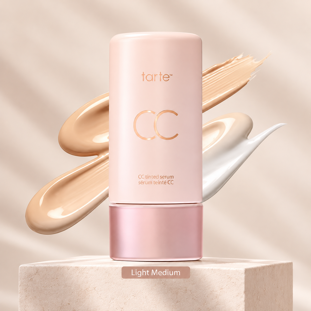 CC color-correcting tinted serum