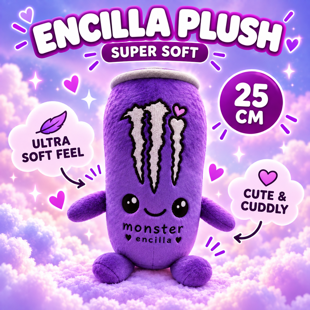 Encilla - Monster Plush 25cm